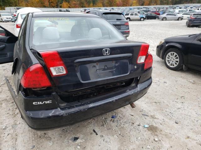 Photo 9 from auction – 2005 HONDA CIVIC LX with VIN 2HGES16535H590630