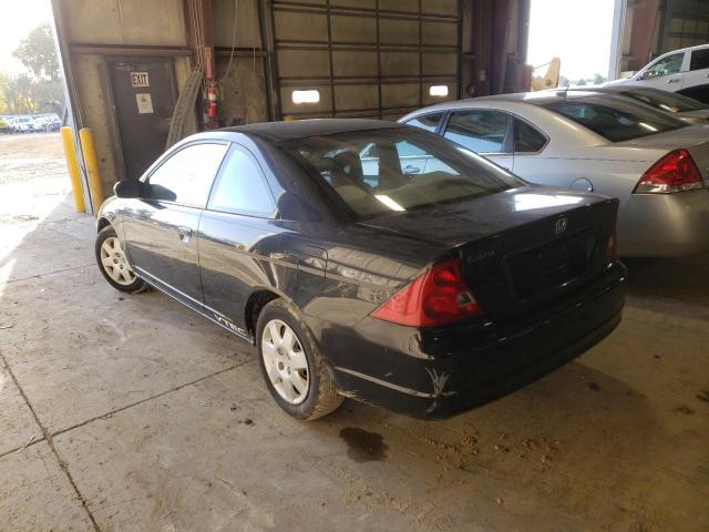 Photo 3 from auction – 2001 HONDA CIVIC SI with VIN 1HGEM22921L012721
