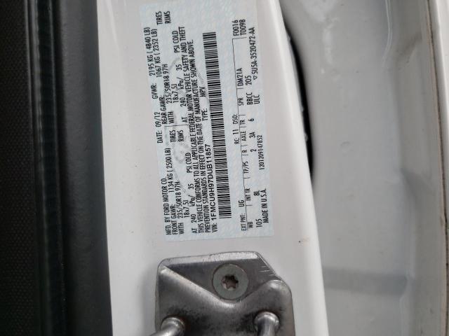 Photo 10 from auction – 2013 FORD ESCAPE SEL with VIN 1FMCU9H97DUB11857