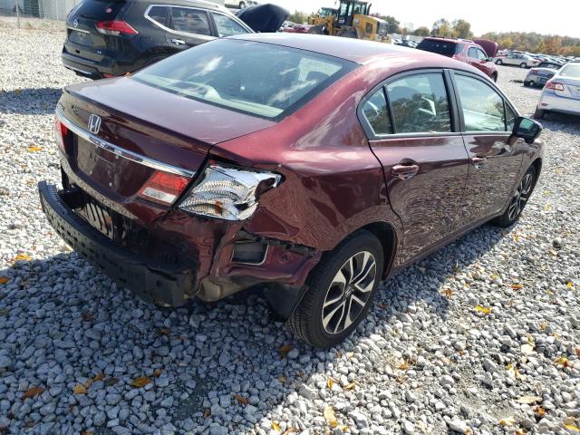 Photo 4 from auction – 2015 HONDA CIVIC EX with VIN 19XFB2F83FE098700