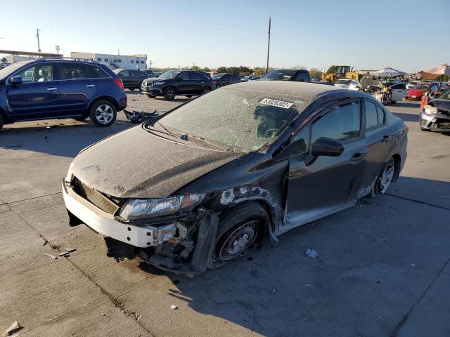 Photo 2 from auction – 2014 HONDA CIVIC LX with VIN 2HGFB2F51EH523101