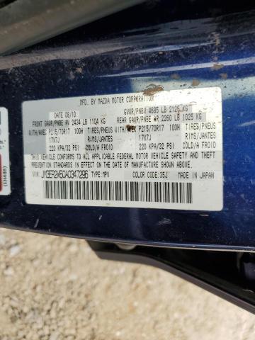 Photo 10 from auction – 2010 MAZDA CX-7 with VIN JM3ER2W50A0347296