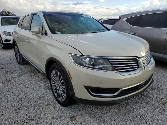 LINCOLN MKX RESERV 2016 with VIN 2LMTJ6LR2GBL76912 - Photo from auction