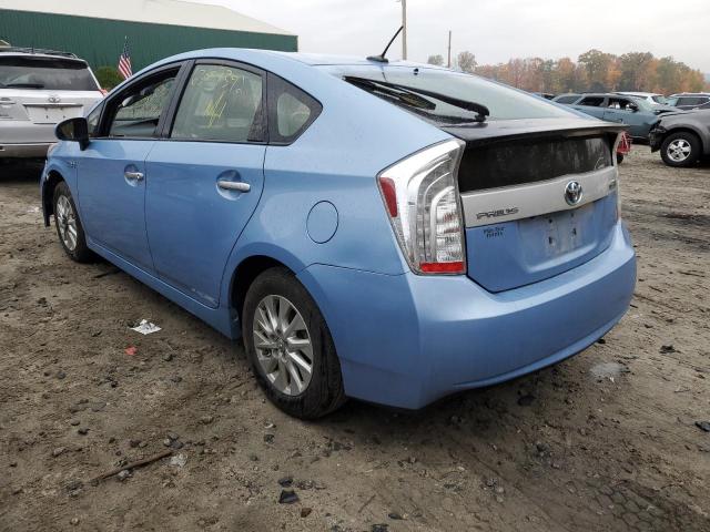 Photo 3 from auction – 2015 TOYOTA PRIUS PLUG with VIN JTDKN3DP3F3072840