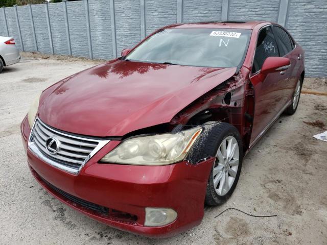 Photo 2 from auction – 2012 LEXUS ES 350 with VIN JTHBK1EGXC2486242