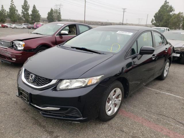 Photo 2 from auction – 2015 HONDA CIVIC LX with VIN 19XFB2F55FE245797