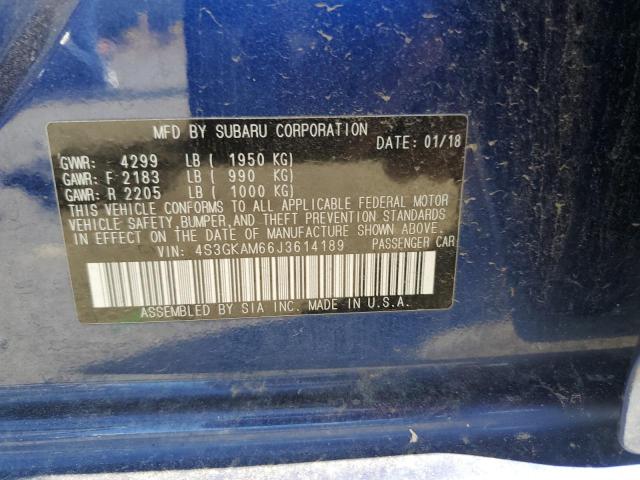 Photo 10 from auction – 2018 SUBARU IMPREZA SP with VIN 4S3GKAM66J3614189