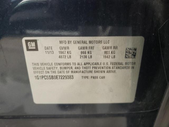 Photo 10 from auction – 2014 CHEVROLET CRUZE LT with VIN 1G1PC5SB0E7229383