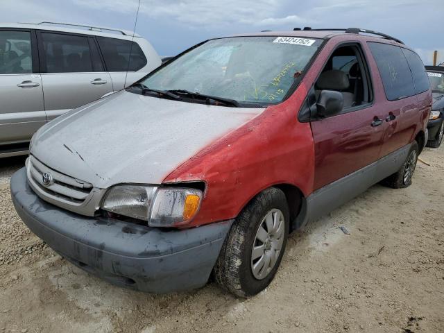 Photo 2 from auction – 2000 TOYOTA SIENNA LE with VIN 4T3ZF13C3YU180132