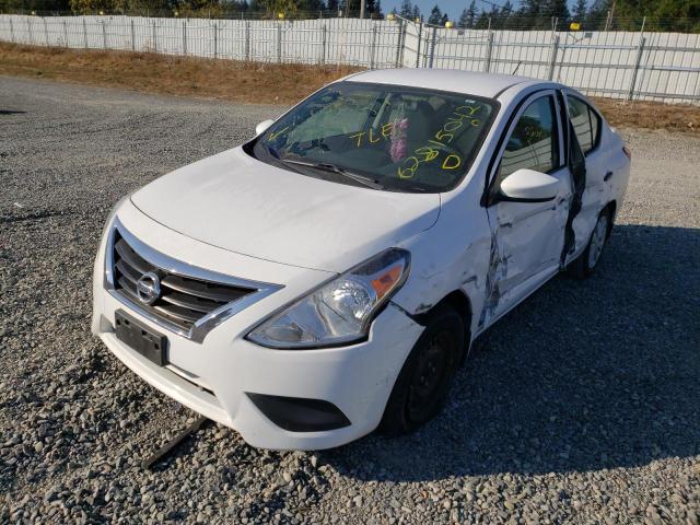Photo 2 from auction – 2016 NISSAN VERSA S with VIN 3N1CN7AP4GL853696