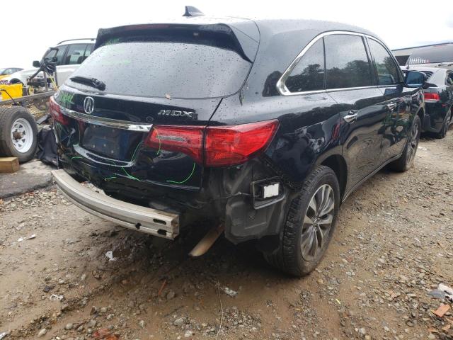 Photo 4 from auction – 2014 ACURA MDX TECHNO with VIN 5FRYD3H47EB019071