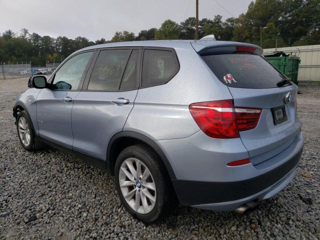 Photo 3 from auction – 2013 BMW X3 XDRIVE2 with VIN 5UXWX9C5XD0D05370