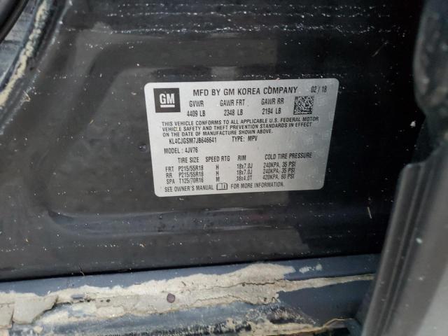 Photo 10 from auction – 2018 BUICK ENCORE ESS with VIN KL4CJGSM7JB646641