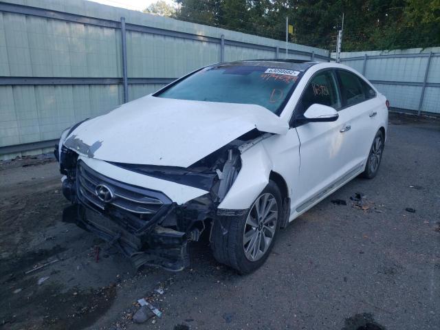 Photo 2 from auction – 2017 HYUNDAI SONATA SPO with VIN 5NPE34AF8HH474087