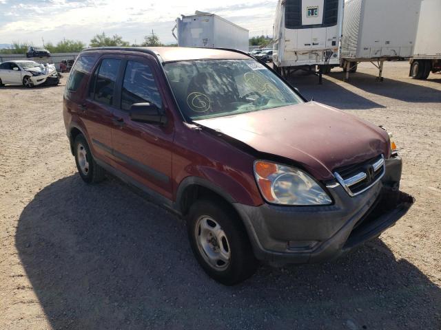 HONDA CR-V LX 2002 with VIN JHLRD684X2C017351 - Photo from auction
