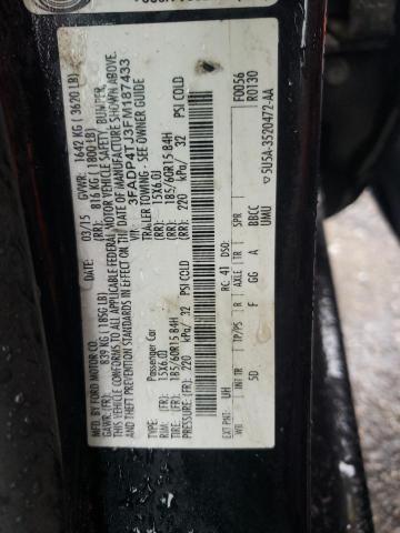 Photo 10 from auction – 2015 FORD FIESTA S with VIN 3FADP4TJ3FM187433