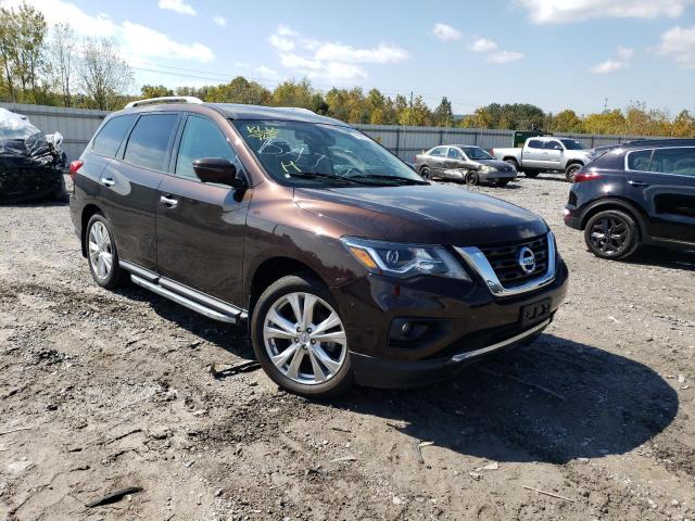 NISSAN PATHFINDER 2019 with VIN 5N1DR2MM3KC580101 - Photo from auction