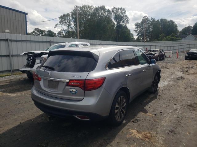 Photo 4 from auction – 2016 ACURA MDX TECHNO with VIN 5FRYD3H44GB014638