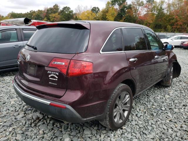 Photo 4 from auction – 2011 ACURA MDX ADVANC with VIN 2HNYD2H52BH504979