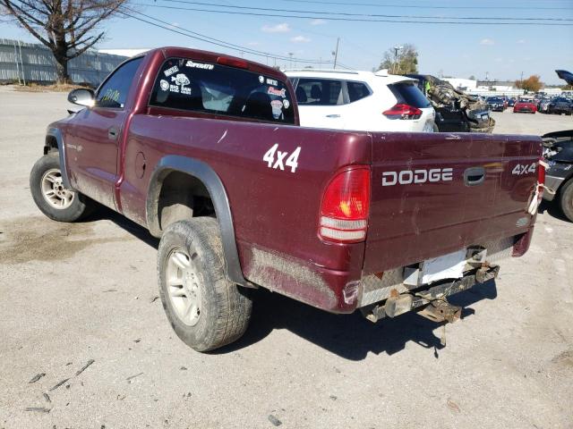 Photo 3 from auction – 2002 DODGE DAKOTA BAS with VIN 1B7GG16X12S695875