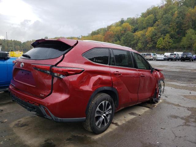 Photo 4 from auction – 2022 TOYOTA HIGHLANDER with VIN 5TDGZRAH4NS108199