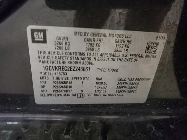 Photo 10 from auction – 2014 CHEVROLET SILVERADO with VIN 1GCVKREC2EZ243061
