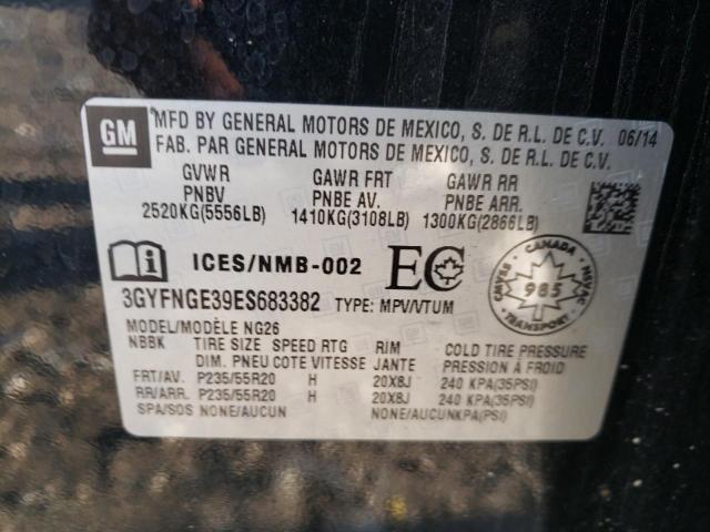 Photo 10 from auction – 2014 CADILLAC SRX PREMIU with VIN 3GYFNGE39ES683382