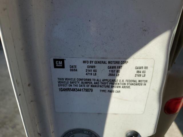 Photo 10 from auction – 2004 BUICK LESABRE LI with VIN 1G4HR54K544179079