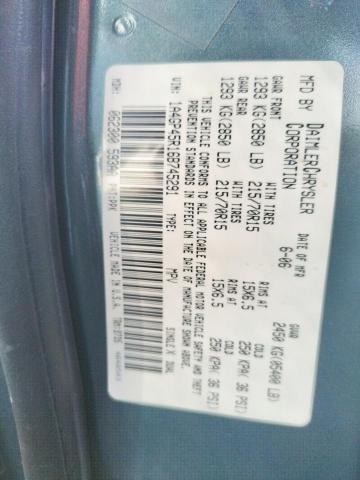 Photo 10 from auction – 2006 CHRYSLER TOWN & COU with VIN 1A4GP45R16B745291