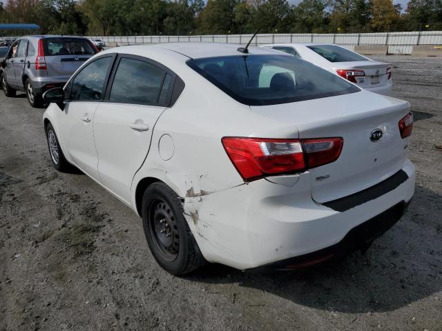 Photo 3 from auction – 2013 KIA RIO LX with VIN KNADM4A32D6125104