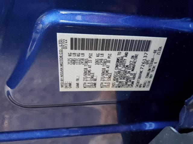 Photo 10 from auction – 2022 NISSAN ROGUE SV with VIN 5N1BT3BB4NC726137