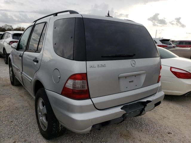 Photo 3 from auction – 2002 MERCEDES-BENZ ML 320 with VIN 4JGAB54E42A304037