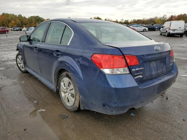 Photo 3 from auction – 2011 SUBARU LEGACY 2.5 with VIN 4S3BMBA66B3254342