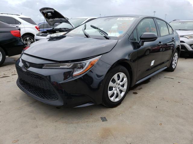 Photo 2 from auction – 2022 TOYOTA COROLLA LE with VIN JTDEPMAE9NJ190336