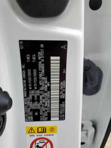 Photo 10 from auction – 2019 LEXUS RX 350 BAS with VIN 2T2ZZMCA6KC128580