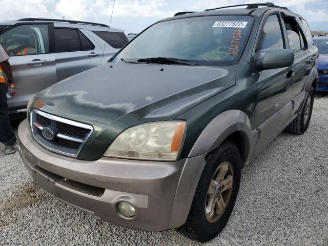 Photo 2 from auction – 2005 KIA SORENTO EX with VIN KNDJC733155495832