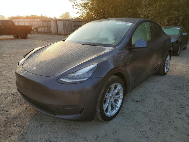 Photo 2 from auction – 2021 TESLA MODEL Y with VIN 5YJYGDEE7MF080916
