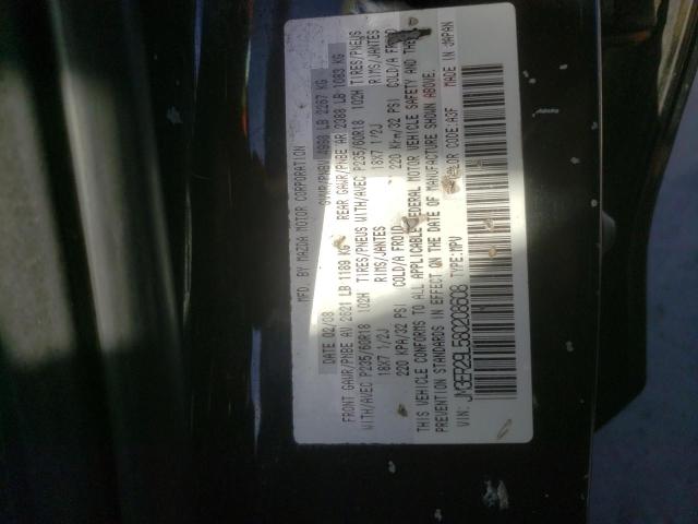 Photo 10 from auction – 2008 MAZDA CX-7 with VIN JM3ER29L580208608