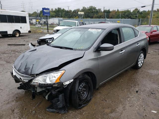 Photo 2 from auction – 2015 NISSAN SENTRA S with VIN 3N1AB7AP7FL670680