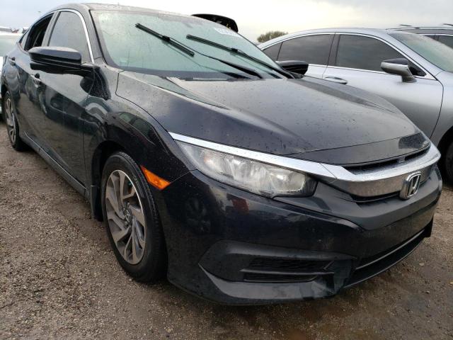 HONDA CIVIC EX 2018 with VIN 19XFC2F76JE012454 - Photo from auction