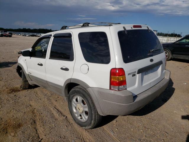 Photo 3 from auction – 2001 FORD ESCAPE XLT with VIN 1FMYU03141KA99547
