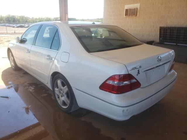 Photo 3 from auction – 2005 LEXUS LS 430 with VIN JTHBN36F255027264