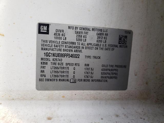 Photo 10 from auction – 2015 CHEVROLET SILVERADO with VIN 1GC1KUE86FF546022