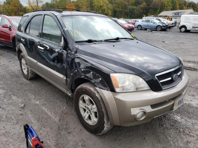 KIA SORENTO EX 2005 with VIN KNDJC733155418846 - Photo from auction