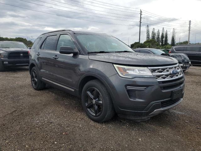 FORD EXPLORER X 2018 with VIN 1FM5K7D87JGA63772 - Photo from auction