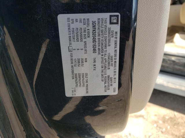 Photo 10 from auction – 2009 CHEVROLET AVALANCHE with VIN 3GNFK32049G162460