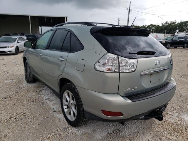 Photo 3 from auction – 2009 LEXUS RX 350 with VIN 2T2HK31U99C130857