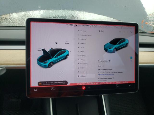Photo 9 from auction – 2018 TESLA MODEL 3 with VIN 5YJ3E1EA5JF012069
