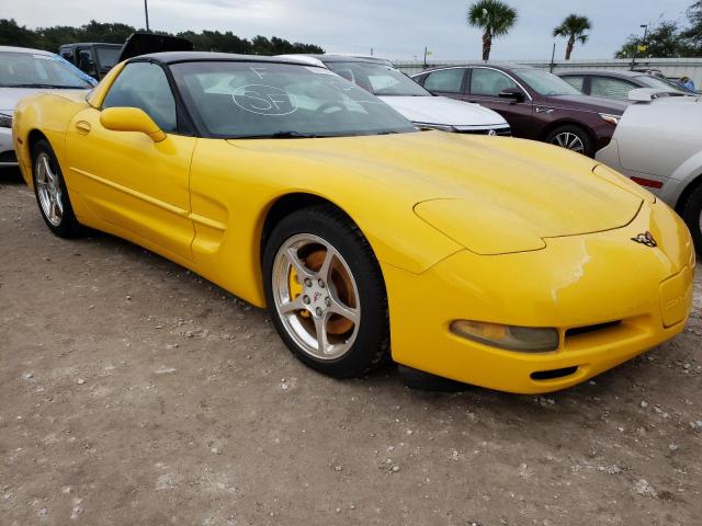 CHEVROLET CORVETTE 2002 with VIN 1G1YY22GX25123322 - Photo from auction