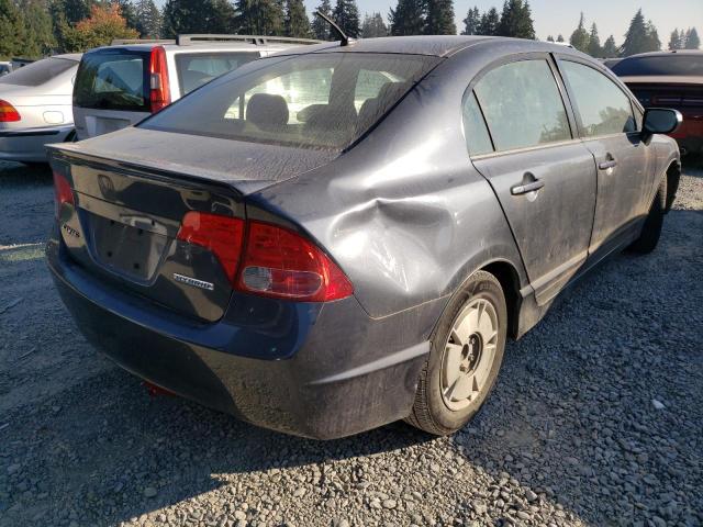 Photo 4 from auction – 2007 HONDA CIVIC HYBR with VIN JHMFA36217S021454